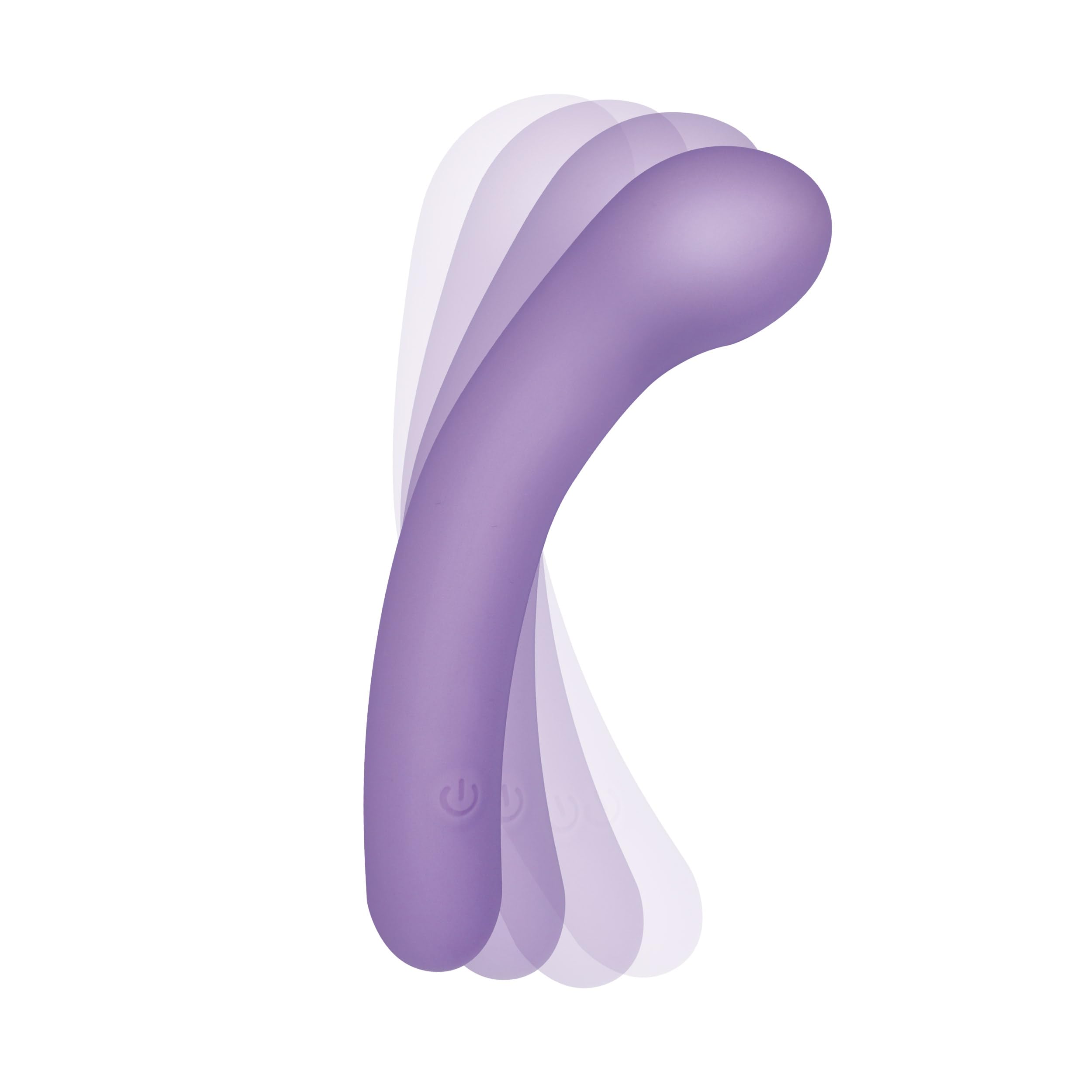 BANG! G-Spot Flexible Sili Vibrator Purp