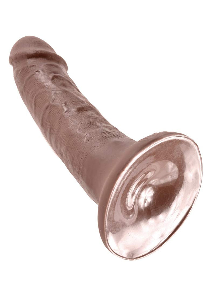 King Cock - 6In Cock Brown