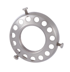 B&P Lamp 2 1/4 Inch Satin Nickel Shade Holder
