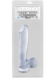 Basix 10-Inch Suction Cup Dong, Clear