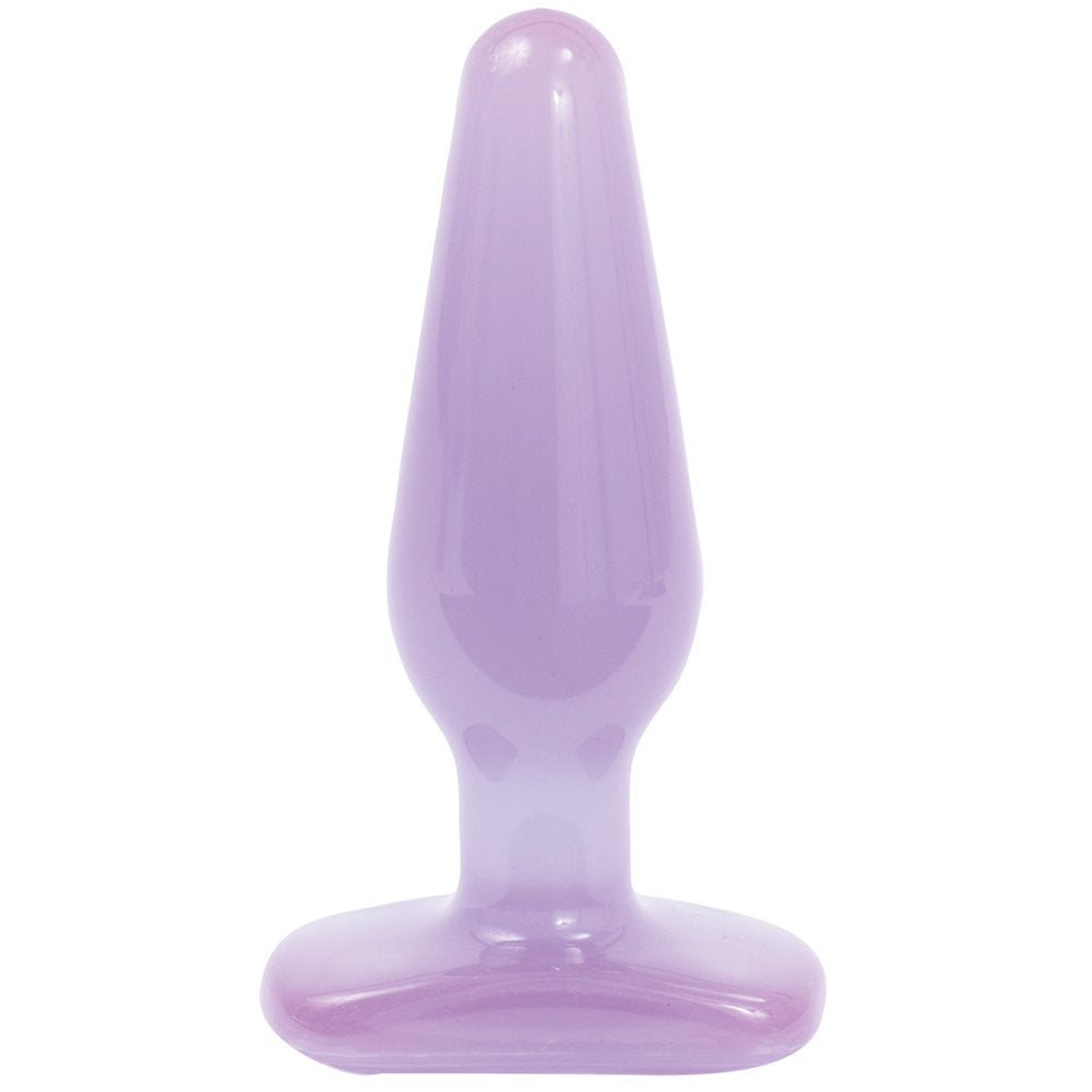 Crystal Jellies Butt Plug Purple Medium