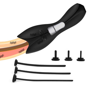 SEMOOX Urethral Sounds Dilator Male Vibrator Penis Training Masturbator Glans Trainer Stimulation Massager Men Sex Toy Urethral