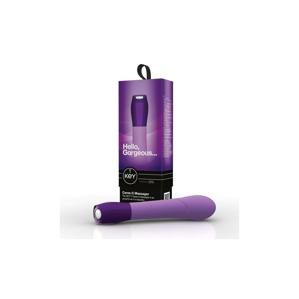 Brand New Key Ceres G Spot - Lavender ''Item Type: G-Spot Vibrators'' (Sold Per Each)