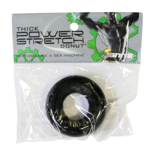 Ignite Thick Power Stretch Donut Ring  Black