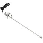 Stainless Steel Metal Urethral Plug with Penis Ring Male Exercise Masturbation Catheter Urethral Sound Sex Toy