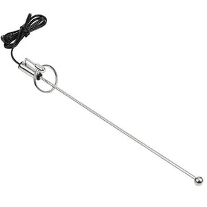 Stainless Steel Metal Urethral Plug with Penis Ring Male Exercise Masturbation Catheter Urethral Sound Sex Toy