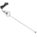 Stainless Steel Metal Urethral Plug with Penis Ring Male Exercise Masturbation Catheter Urethral Sound Sex Toy