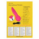 Calexotics Mini Marvels Marvelous Flicker - Silicone Waterproof Compact Vibrator - 10 Function Rechargeable Vibe - Adult Sex Toy
