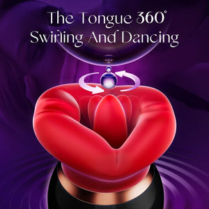 Jimiyef Adult Sex Toys Women Vibrator - APP Control Sucking Vibrater with 3 Suction 10 Vibration Tongule Licking for Clit Nipple