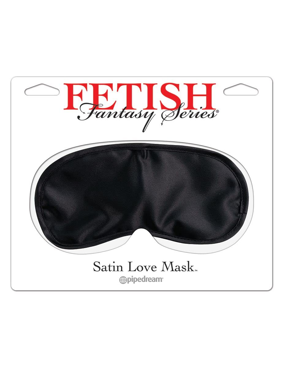 Fetish Fantasy Satin Love Mask Black