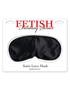 Ff Satin Love Mask Black