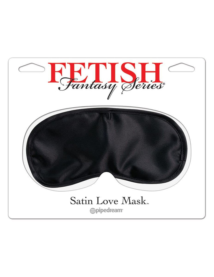 Ff Satin Love Mask Black