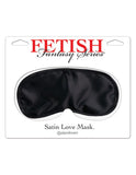 Ff Satin Love Mask Black