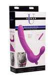 Strap U Royal Revolver Vibrating Strapless Silicone Strap On Dildo