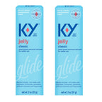 K-Y Jelly Personal Lubricant, 2 oz. (Pack of 2)