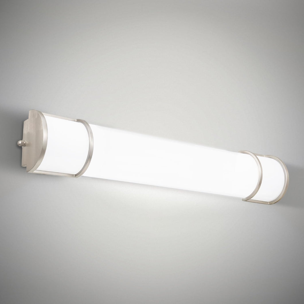 Asd Led 36 Inch Flush Mount Vanity Lighting Fixture | 30W 2650Lm 3000K-5000K 120V | 3Cct, Dimmable, Energy Star, Etl Listed | Ba