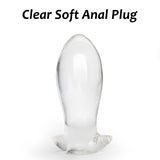 Anal Butt Plug Trainer:Soft Anal Plug Dildo Prostate Massage Sex Toy,Waterproof Anal Plugs Kit Anal Dildo Anus Dilator Anal Ball
