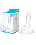 Glas 7.5In Rideable Standing Glass Cock W/ Stability Base