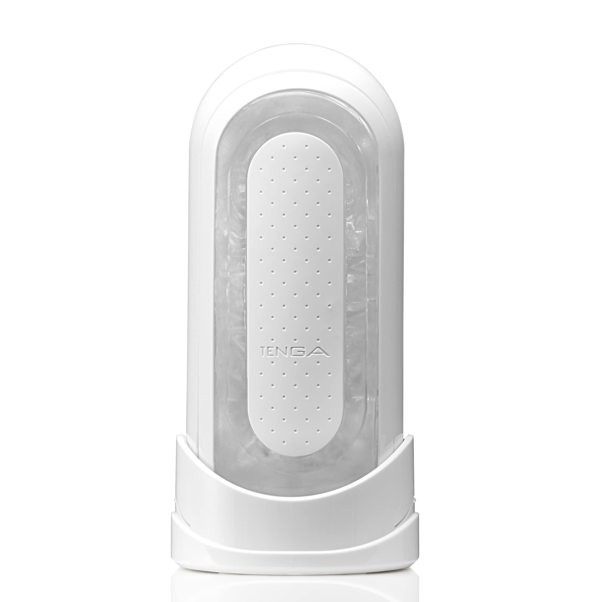Tenga Flip 0 (Zero) Men Masturbation Device, Reusable Pleasure Toy Cup Massager And Personal Masturbation Toy, Tfz-001 White