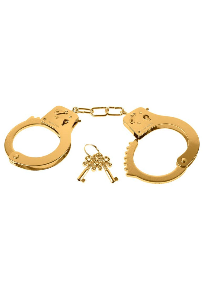 Fetish Fantasy Gold Cuffs