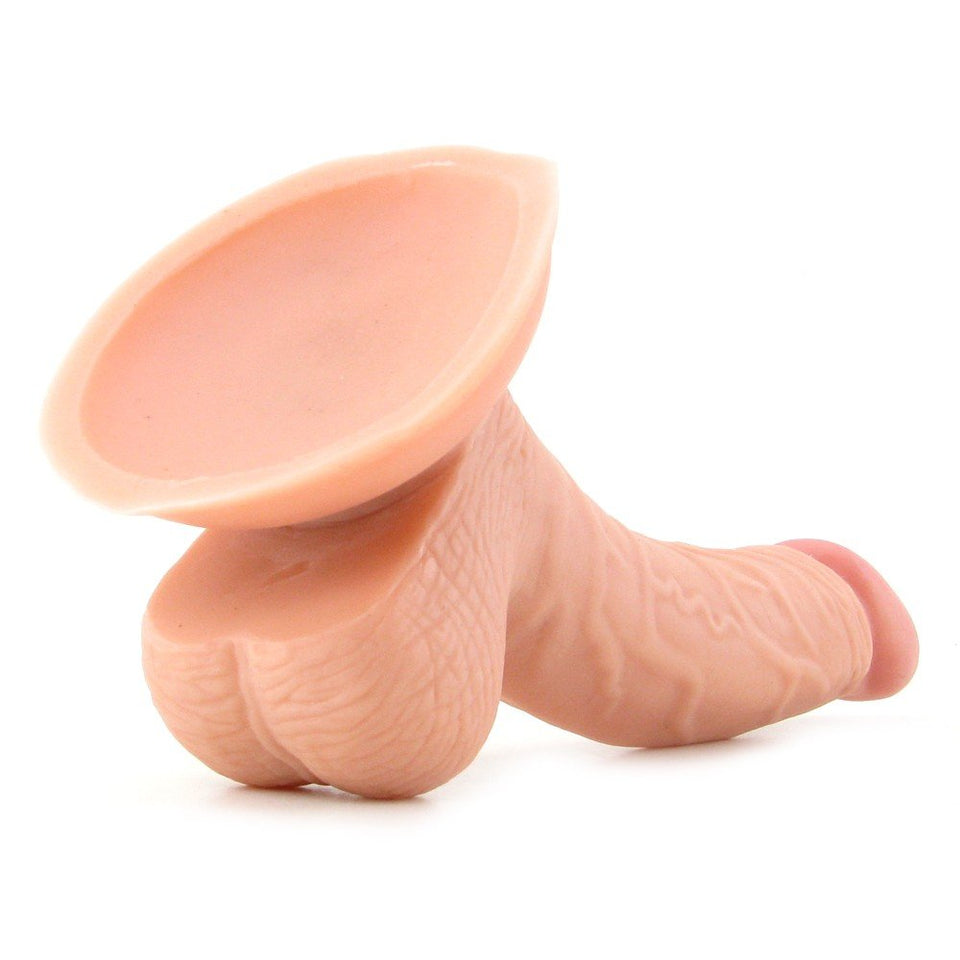 Real Skin All American Real Skinmini Whoppers Dong with Balls Flesh Dildo, 5 Inch