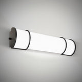Asd Led 24 Inch Flush Mount Vanity Lighting Fixture | 25W 1950Lm 3000K-5000K 120V | 3Cct, Dimmable, Energy Star, Etl Listed | Ba