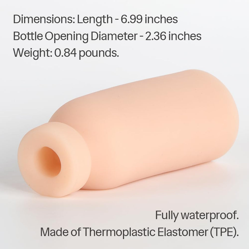 Parent-Proof! Stroker 'Milk Bottle' Male Masturbator, Pocket Pussies, Sex Toy for Adult Men's Masturbation, Sex Dolls for Men Se