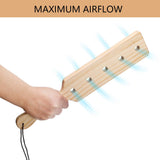 VENESUN 14inch Wood Spanking Paddle for Adult Sex Toys, Wooden Paddle with 5 Airflow Holes for BDSM Sex Play
