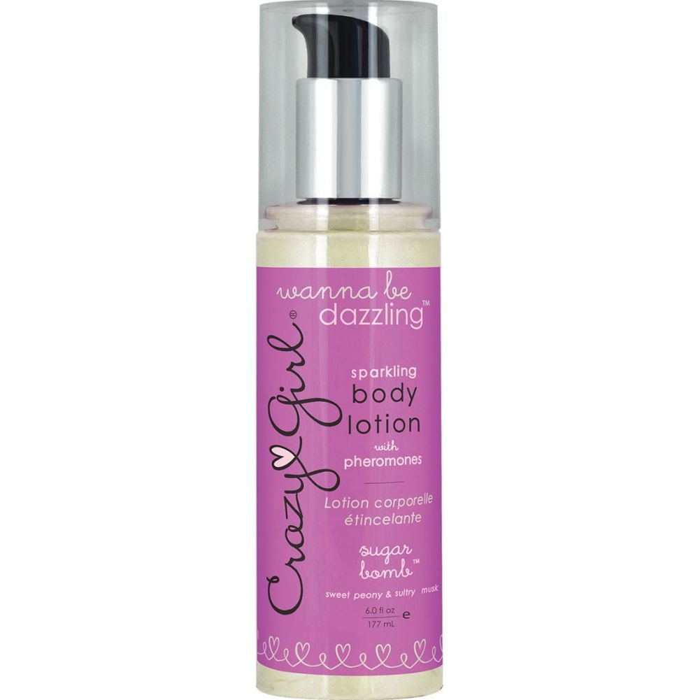 (D) Crazy Girl Wanna Be Dazzli Sparkling Body Lotion Sugar Bomb 6Oz
