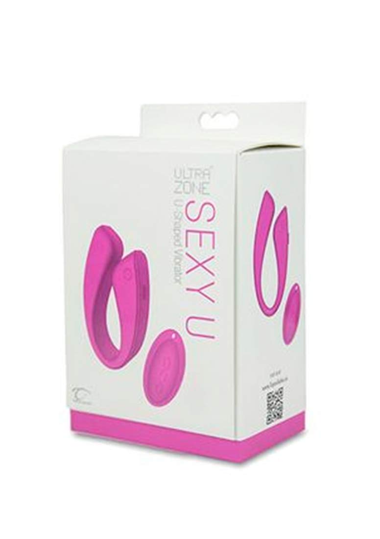 Topco Ultrazone Sexy U Vibrator, Pink