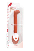 Impressions 5X Silicone Gel Vibe, G-Spot, Red,4.5 Ounce