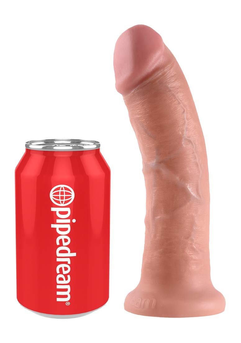 Pipedream King Cock Dildo, Flesh, 8 Inch