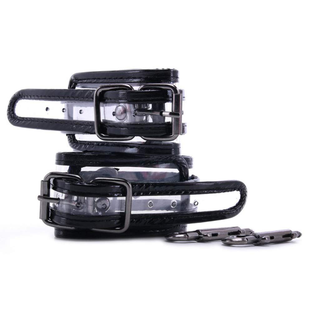 Ns Novelties Bare Bondage Vinyl Ankle Cuffs, Clear