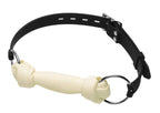 Master Series Silicone Bone Gag, Black