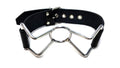 Rouge Leather Spider Gag Adjustable Black