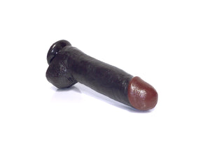Rascal Toys Black Balled Dildo, 12 Inch