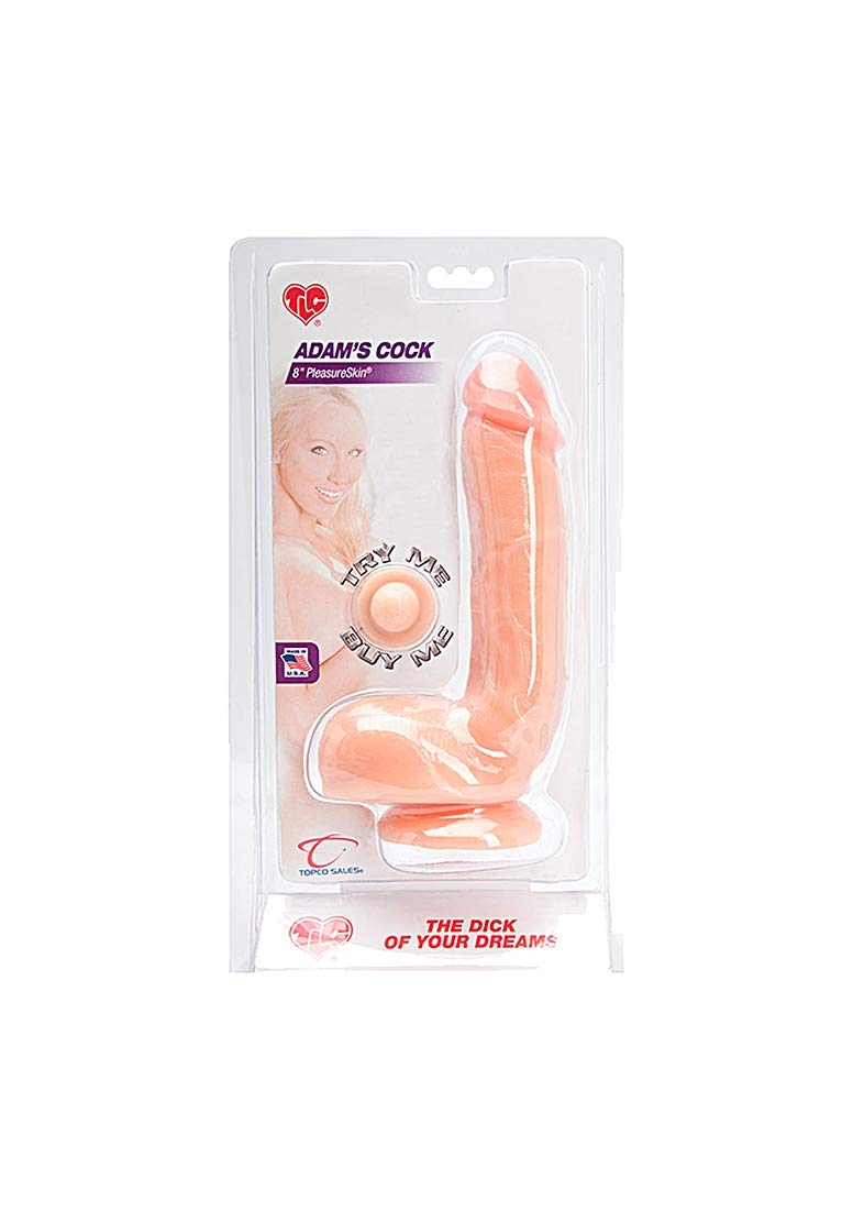 Topco TLC Adam's PleasureSkin Cock, Light