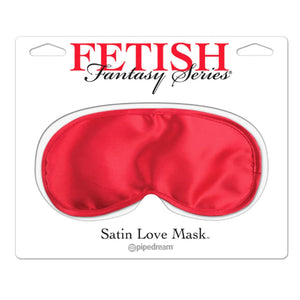 Ff Satin Love Mask Red