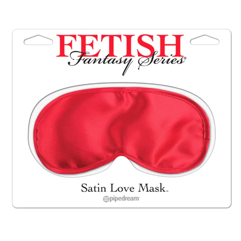 Ff Satin Love Mask Red