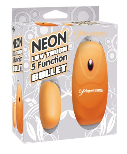 Pipedream Neon Luv Touch Egg, Orange