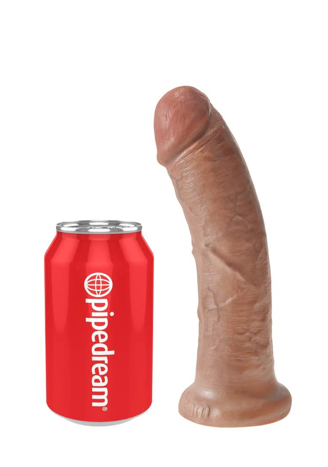King Cock 8In Cock - Tan