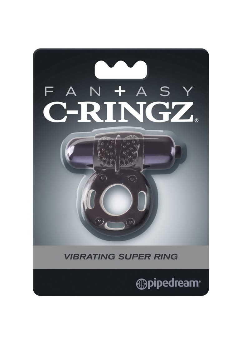 Pipedream Products Pipedream Fantasy C-Ringz Vibrating Super Ring, Black