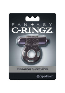 Pipedream Products Pipedream Fantasy C-Ringz Vibrating Super Ring, Black