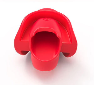 Kutocesy Ball Gag Silicone Soft Mouth Sex Balls with Adjustable Bondage Strap Ballgag for SM Adult Fetish Restraint Kit (Red)