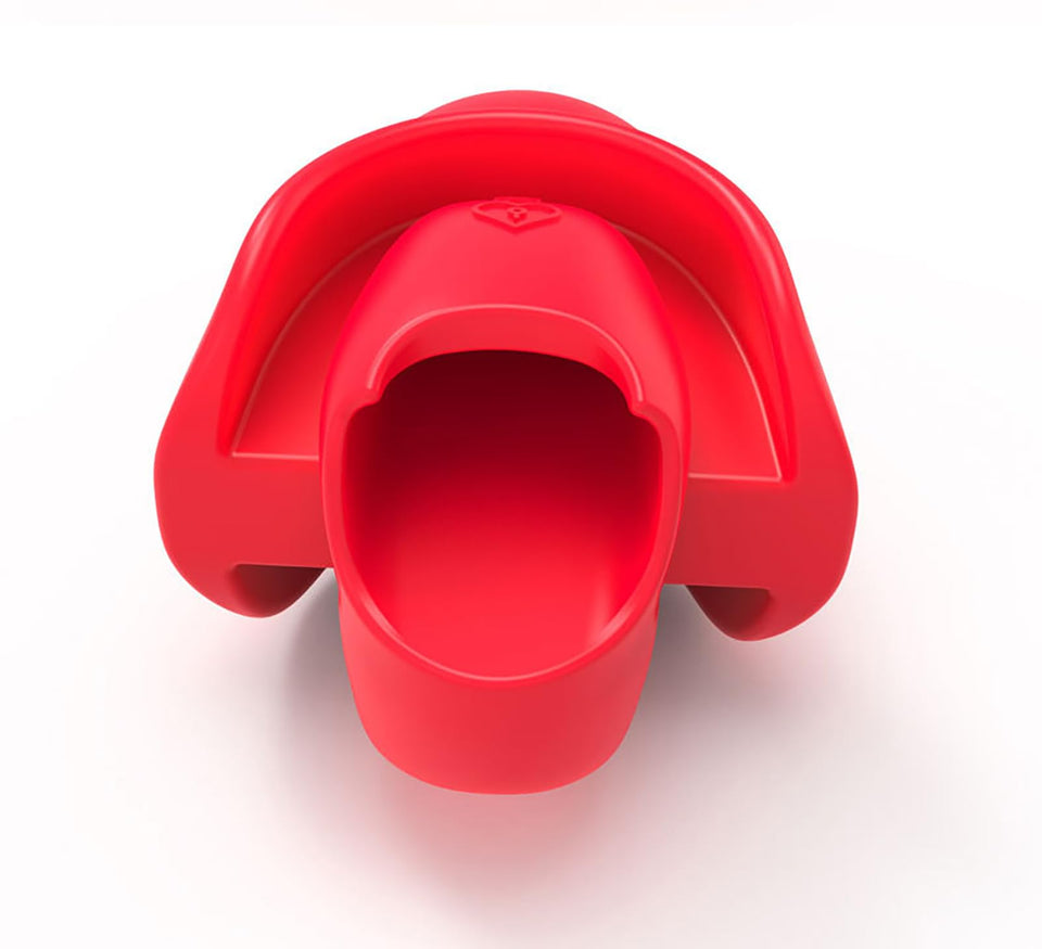 Kutocesy Ball Gag Silicone Soft Mouth Sex Balls with Adjustable Bondage Strap Ballgag for SM Adult Fetish Restraint Kit (Red)