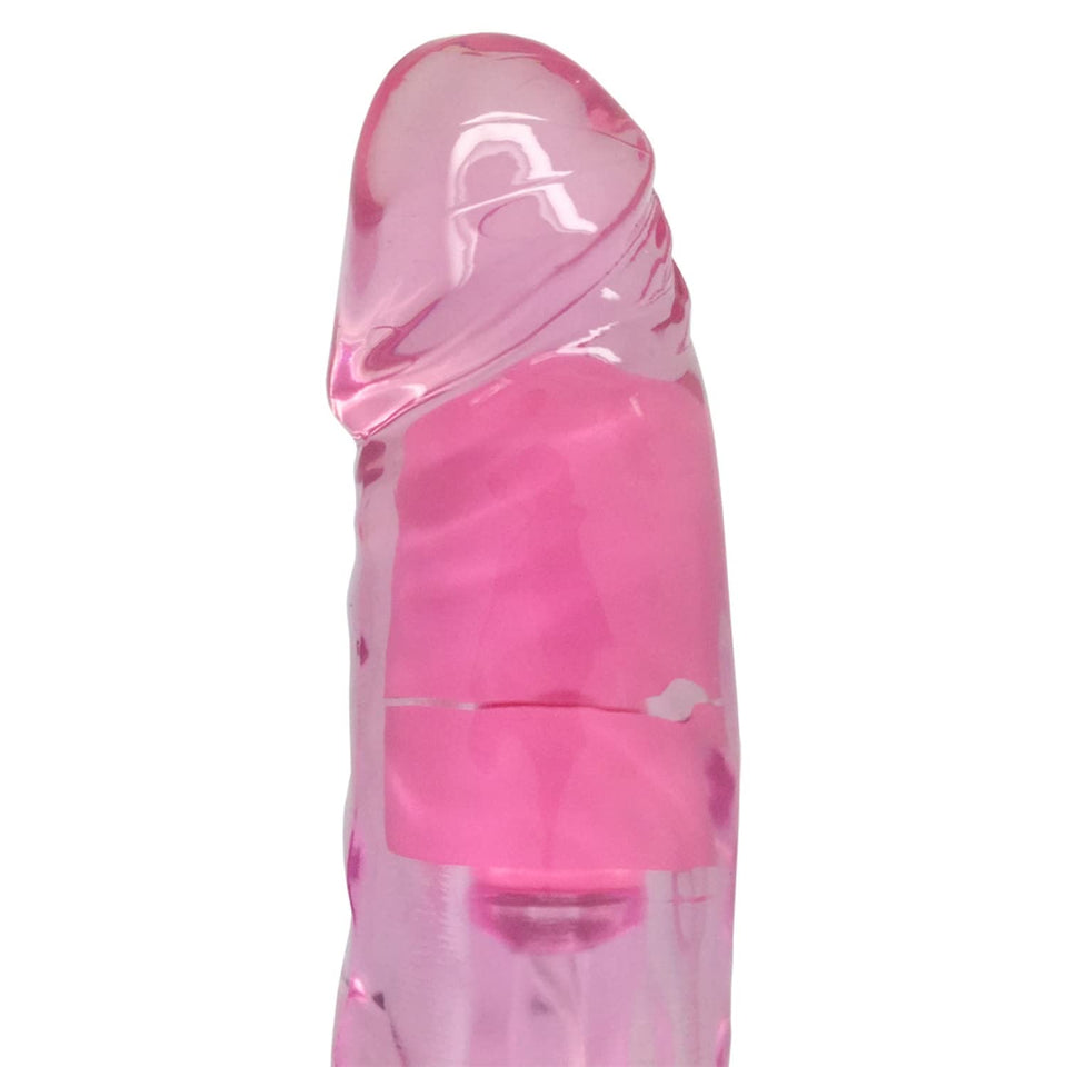 Mini Vibration Massager Female Dildo Vibrator for Women - Small Pink Sex Toy - Small Vibrating Dildo - Waterproof Vibe for Sexua