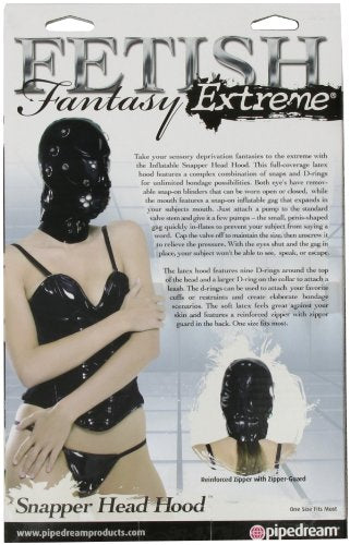 Pipedream Fetish Fantasy Extreme- Snapper Head Hood