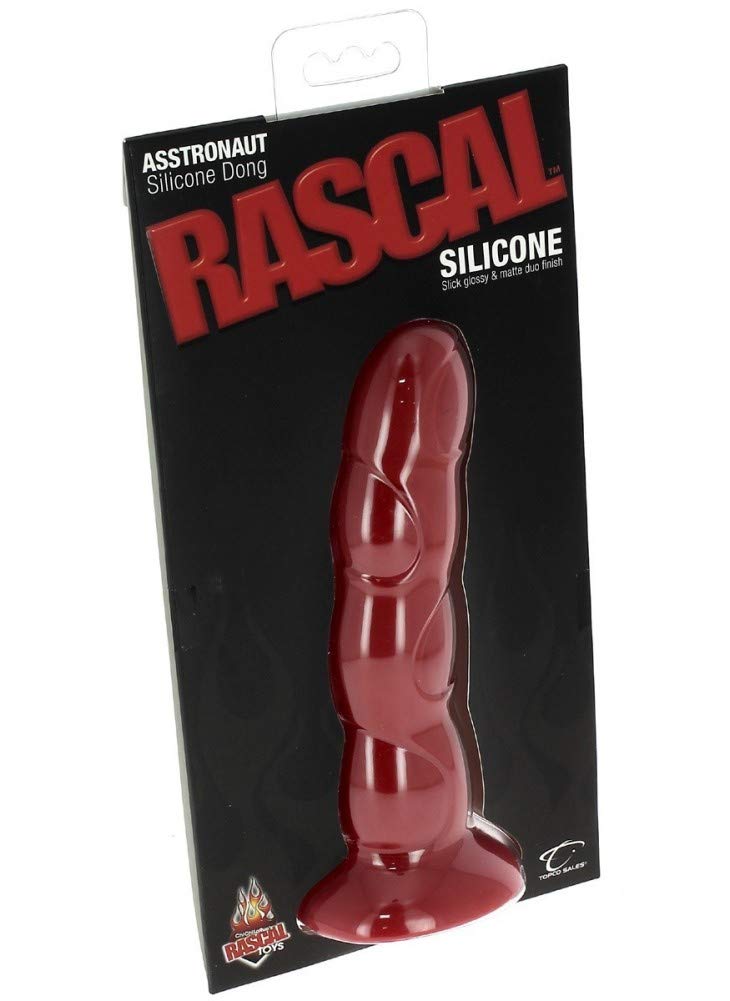 Rascal Silicone Asstronaut, Red, Red
