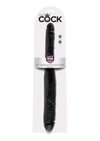 Pipedream King Cock Tapered Double, Brown, 16 Inch