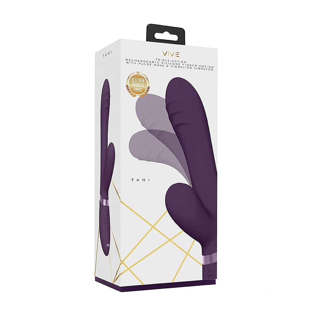 Vive-Tani Silicone Vibrator - Purple